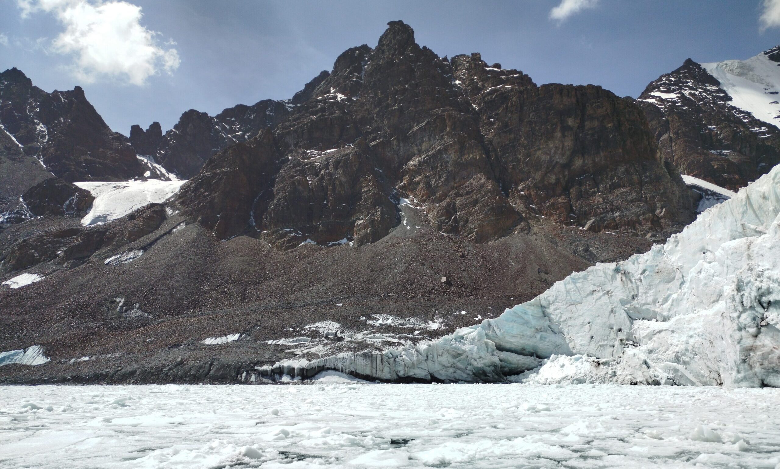 glacier Bolivien en danger de fonte